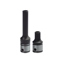 36mm x 1/2in Drive 12 Point Deep Socket Dual Action