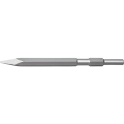 280mm 17mm Hex Shank Moil Point Chisel