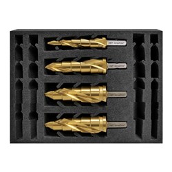 VersaDrive TurboTip ImpactaStep Cutter Set: 16, 22, 26, 32mm