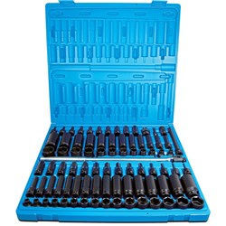 85 Piece 3/8" Drive 6-Point Metric & Imperial Standard & Deep Master Impact Socket Set