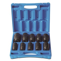 10 Pieces 3/4 Drive 6-Point Imperial Deep Socket Set