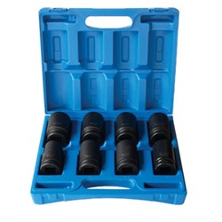 8 Pieces 1 Drive 6-Point Imperial Deep Socket Set