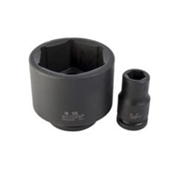 40mm 1" Drive 6-Point Metric Standard Impact Socket