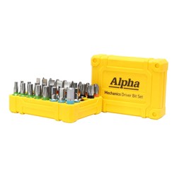 Alpha 33 Piece Insert Bit Set | Mechanics - Carded