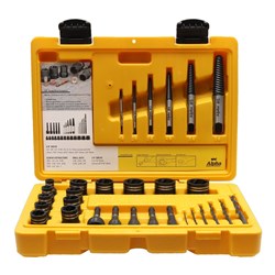30 Pce | Alpha Damaged Nut & Bolt Extractor Set | 1/4in & 3/8in Drive