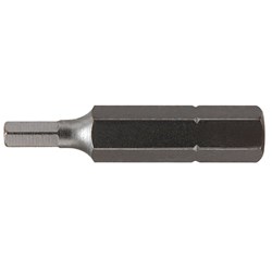 Hex 3/32in x 25mm Tamper Proof Insert Bit