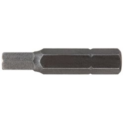 Hex 4mm x 25mm Tamper Proof Insert Bit