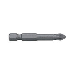 Pozi PZ2 x 50mm Ribbed Power Bit