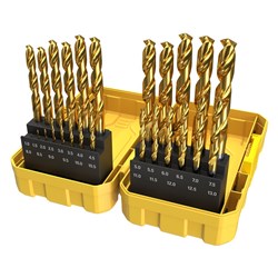 25 Piece | Alpha Gold Series Metric Tuffbox Pro Drill Set