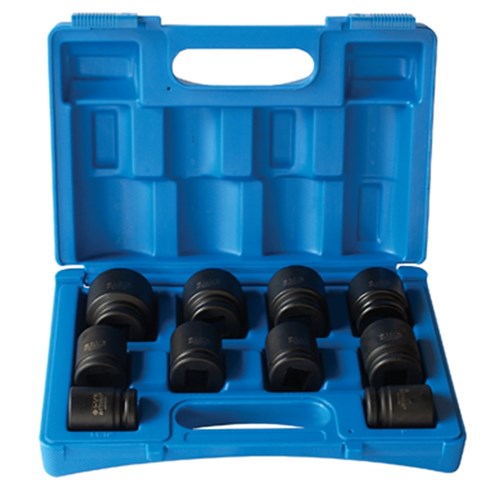 10 Pieces 3/4 Drive 6-Point Imperial Standard Socket Set