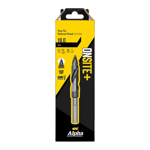 18.0mm | Onsite Plus Step Tip Reduced Shank Drill