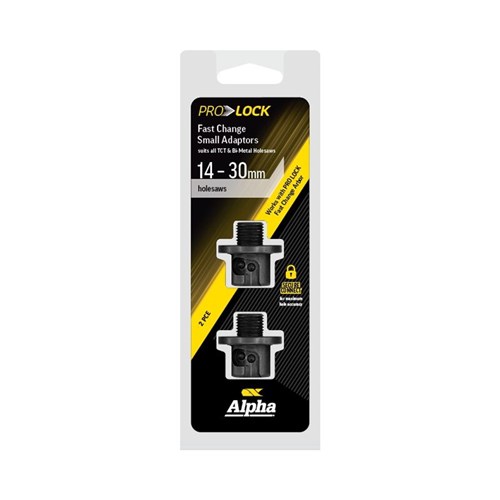 Alpha Pro Lock Quick Change Small Adaptor Set  (x2)