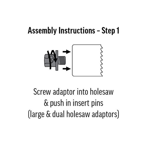 Alpha Pro Lock Quick Change Small Adaptor Set  (x2)