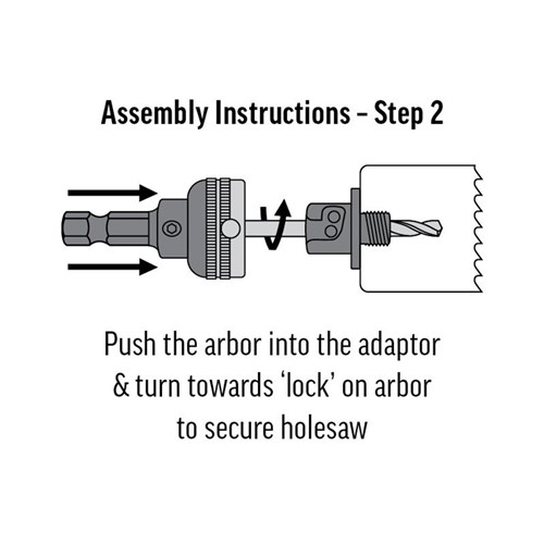 Alpha Pro Lock Quick Change Small Adaptor Set  (x2)