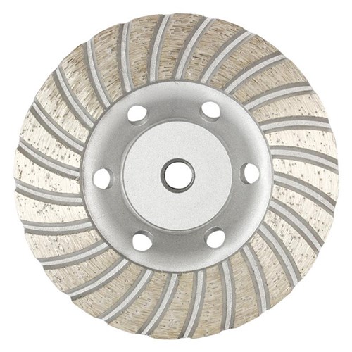 Austsaw/Boxer - 125mm (5in)   Diamond Cup Wheel Boxer Turbo Row - M14 Thread Bore - Turbo Row