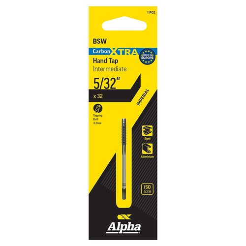 Carbon Xtra Tap BSW Inter-5/32x32 carded