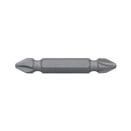 PH2 x 45mm Phillips Double Ended Bit Carded