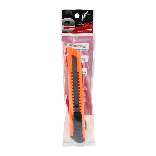 Orange 18mm Plastic Cutter