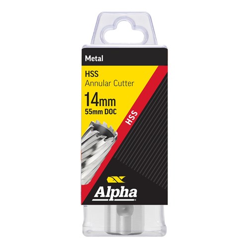 14 x 55mm HSS Annular Cutter