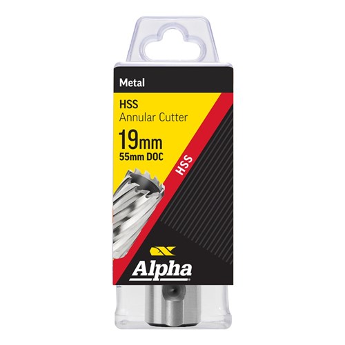19 x 55mm HSS Annular Cutter