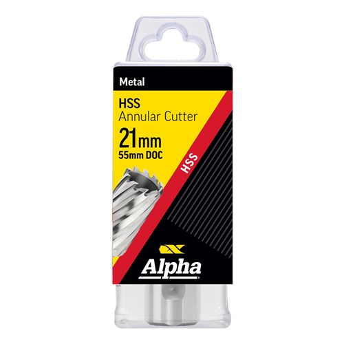 21 x 55mm HSS Annular Cutter