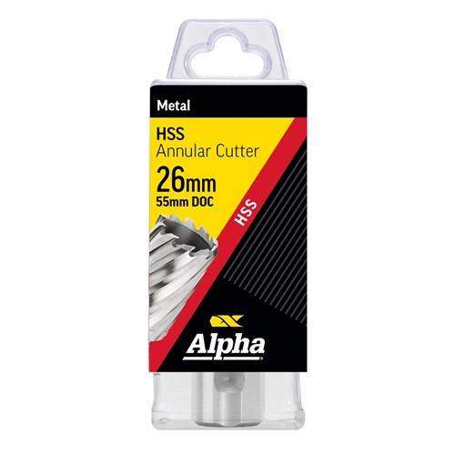 26 x 55mm HSS Annular Cutter