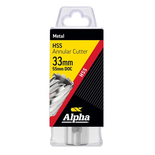 33 x 55mm HSS Annular Cutter