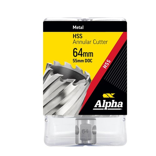 64 x 55mm HSS Annular Cutter