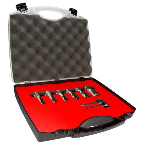 Euroboor 8 Piece Annular Cutter Set: Long Series