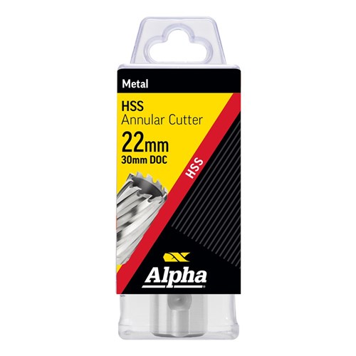 22 x 30mm HSS Annular Cutter