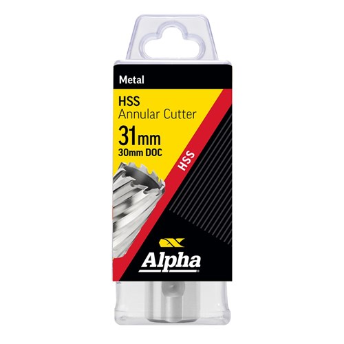 31 x 30mm HSS Annular Cutter