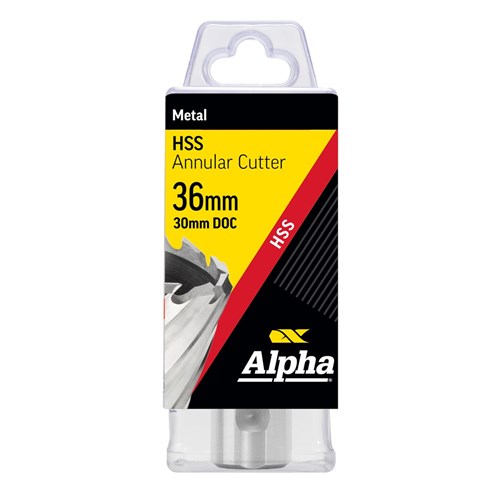 36 x 30mm HSS Annular Cutter