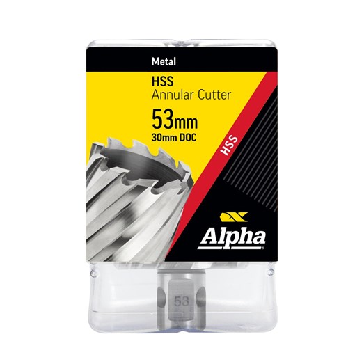53 x 30mm HSS Annular Cutter