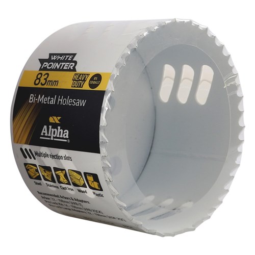 83mm Holesaw Bulk Wrapped