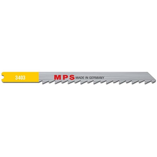 Jig Saw Blade CV, 100mm, 6 tpi, Ground, Universal Shank (x5)