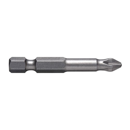 PH2 x 50mm Phillips Ribbed Power Bit