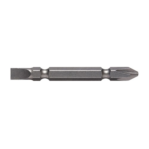 PH2/SL8 x 60mm Phillips/Slotted Double Ended Bit