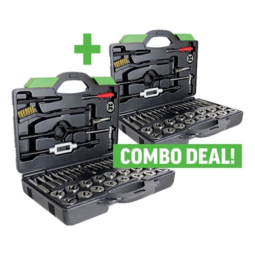 Bristol Combo Deal | 42 Piece Metric & 42 Piece Imperial Tap & Die Sets