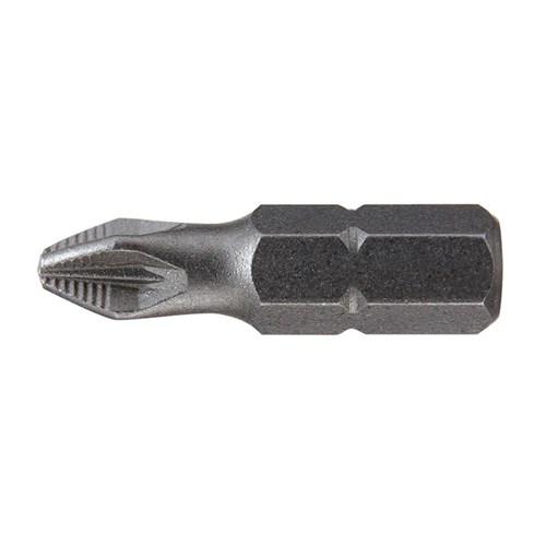 Pozi PZ2 x 25mm Ribbed Insert Bit