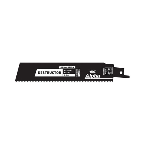 Destructor Demolition - Metal - Recip Blade, 14 TPI, 150mm - 2 Pack