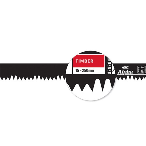 Rippa - Timber - Recip Blade, 5 TPI, 300mm - 5 Pack