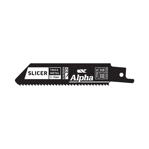 Slicer - Metal - Recip Blade, 10 TPI, 100mm - 5 Pack