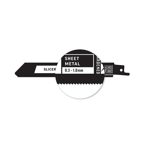 Slicer - Metal - Recip Blade, 24 TPI, 150mm - 2 Pack