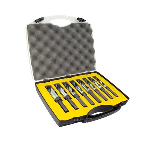 8 Piece | Reduced Shank Imperial Drill Set