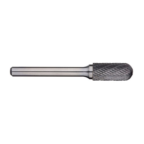 4.7mm Cylindrical Ball Nose Aluminium Cut Carbide Burr