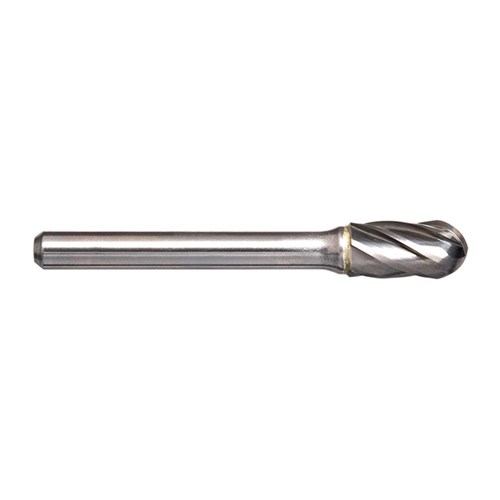 12.7mm Cylindrical Ball Nose Aluminium Cut Carbide Burr