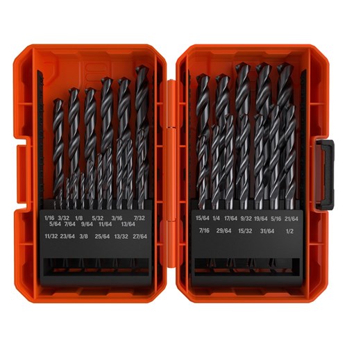 29 Piece | Alpha Black Series Imperial Tuffbox Pro Drill Set