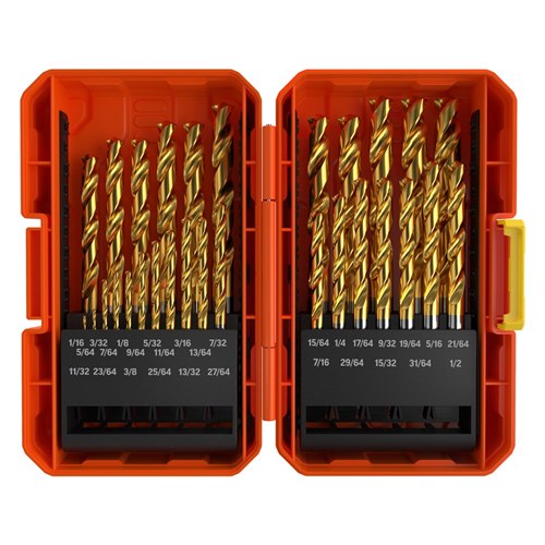 29 Piece | Alpha Gold Series Imperial Tuffbox Pro Drill Set