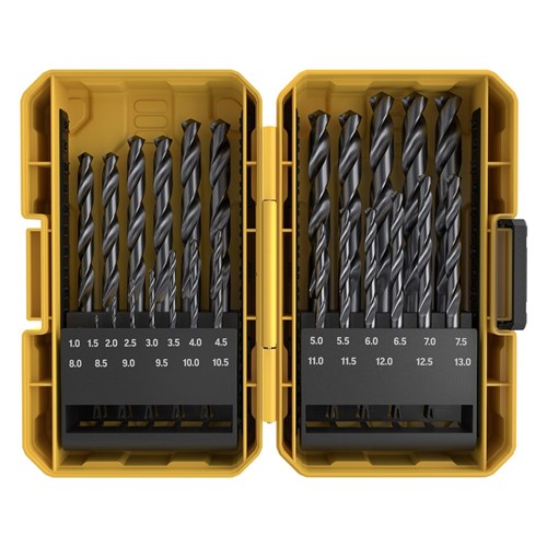 25 Piece | Alpha Black Series Metric Tuffbox Pro Drill Set