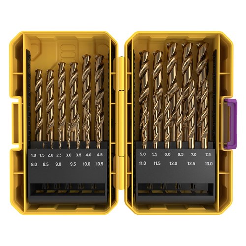 25 Piece | Alpha Cobalt Metric Tuffbox Pro Drill Set